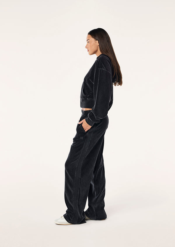 P.e Nation Luxuria Trackpant In Washed Asphalt