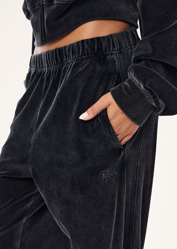 p.e nation Luxuria trackpant in washed asphalt