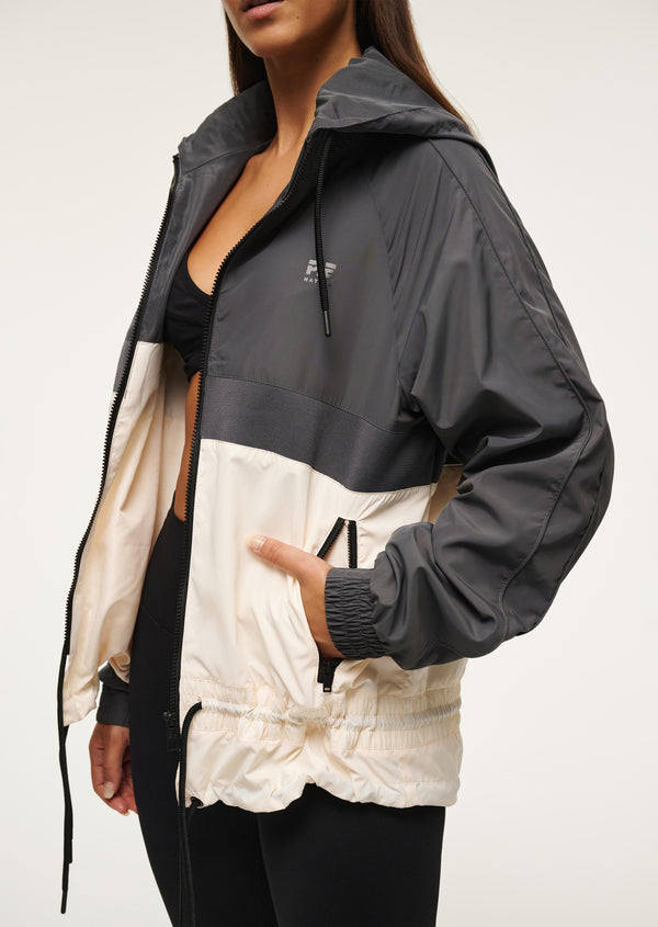 P.e Nation Man Down Jacket In Asphalt