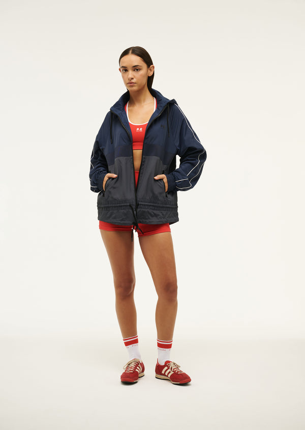 P.e Nation Man Down Jacket In Black Iris