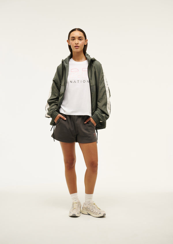 P.e Nation Man Down Jacket In Gunmetal