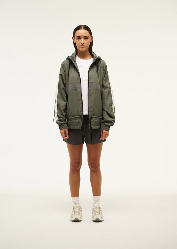 P.e Nation Man Down Jacket In Gunmetal