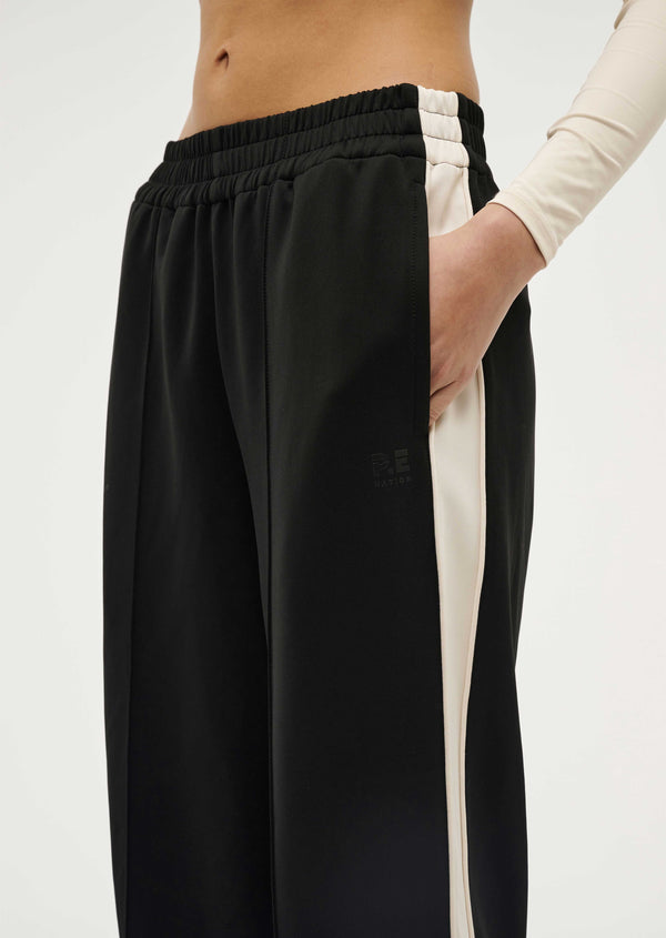 p.e nation Man down track pant in black
