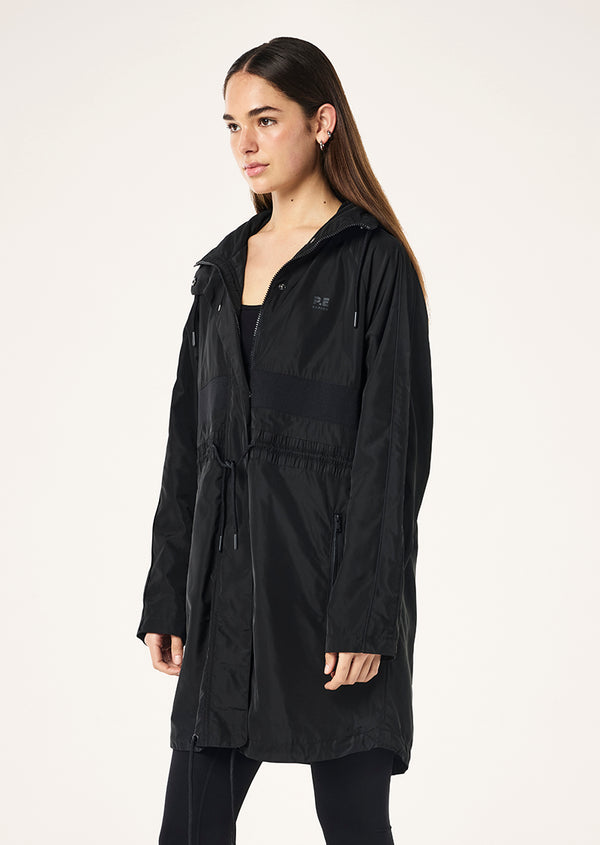 P.e Nation Mid-length Man Down Jacket In Black