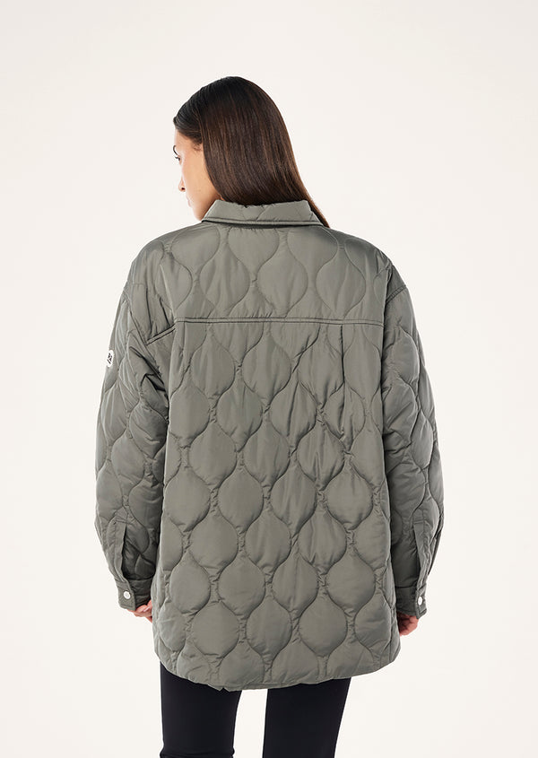 P.e Nation Moment Jacket In Dusty Olive