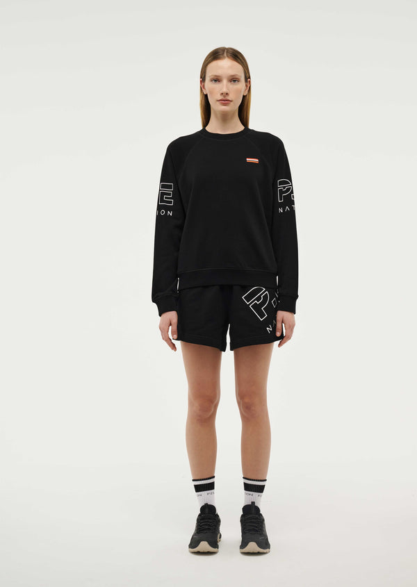 P.e Nation Moneyball Sweat In Black
