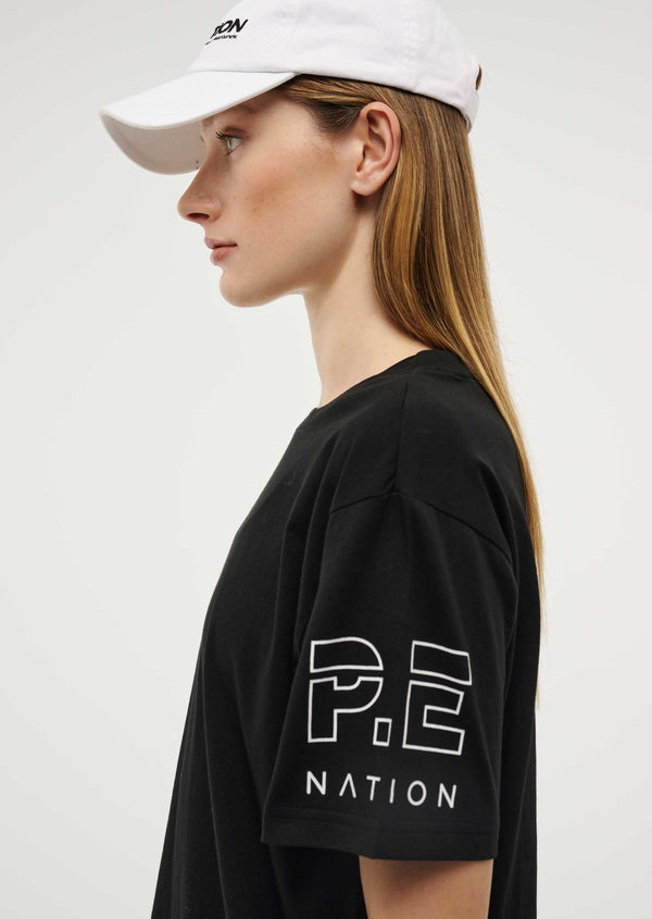 p.e nation Moneyball tee in black