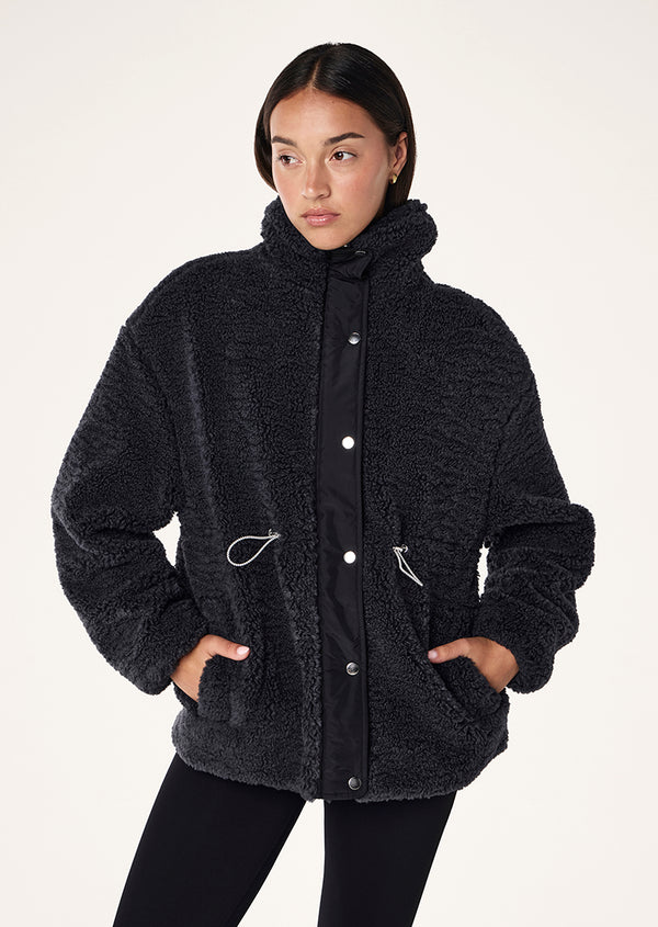 P.e Nation Pacific Jacket In Asphalt