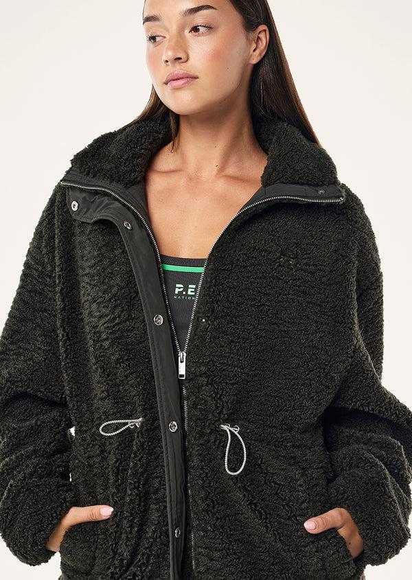 P.e Nation Pacific Jacket In Caviar