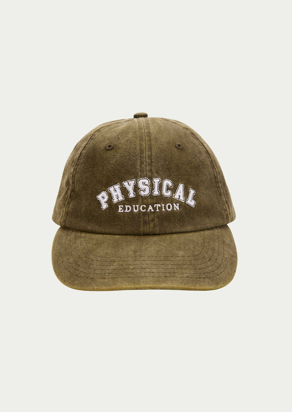 P.e Nation Physical Cap In Washed Khaki