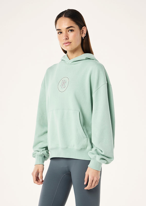 P.e Nation Pulse Hoodie In Dusty Mint