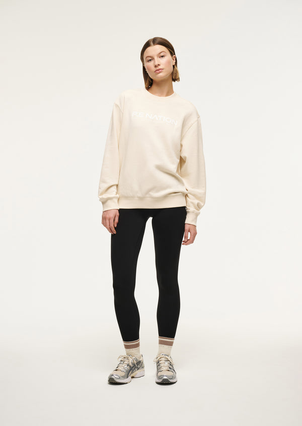 P.e Nation Qualify Sweat In Whisper White