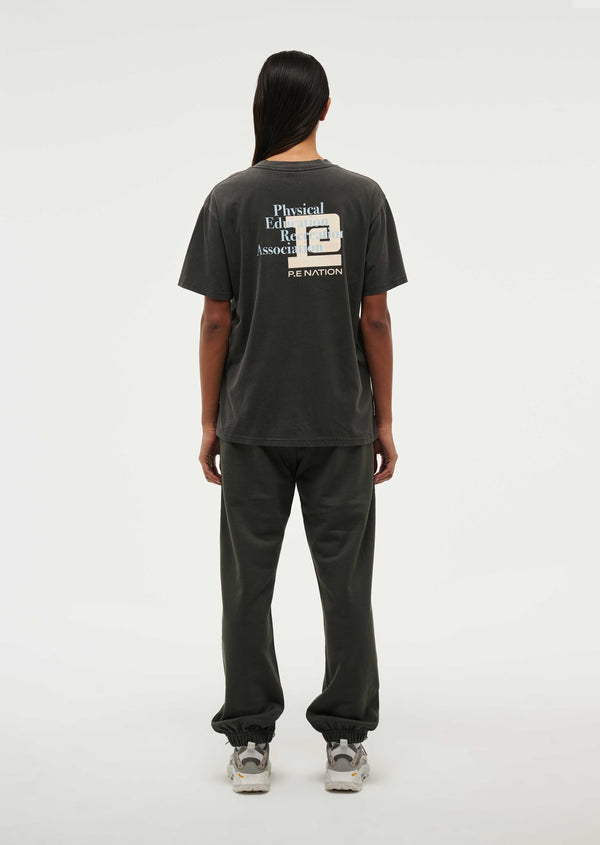 P.e Nation Qualify Trackpant In Gunmetal