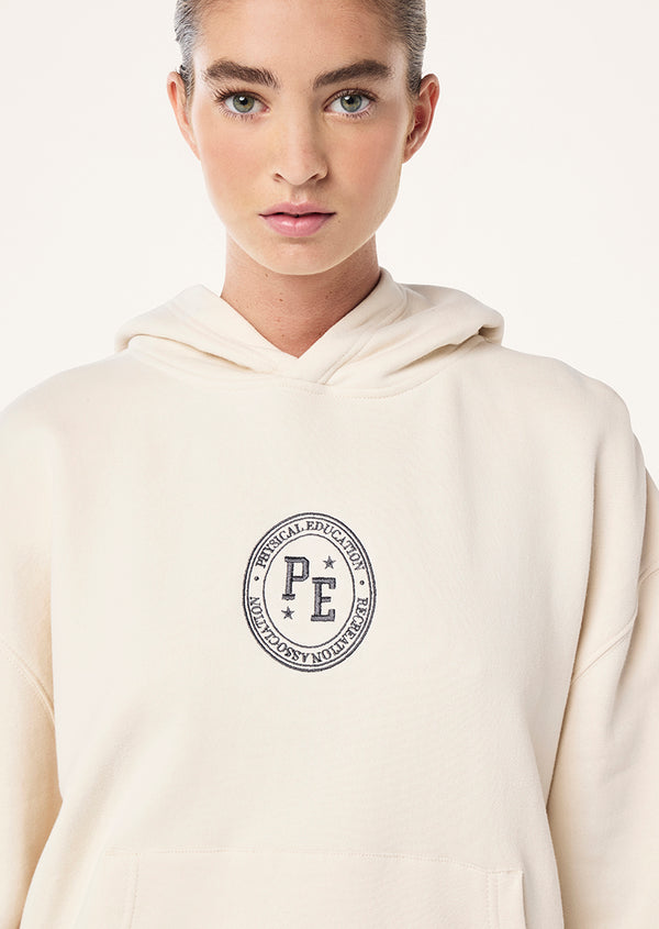 P.e Nation Radar Hoodie In Whisper White
