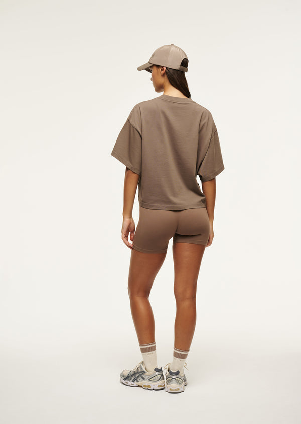 P.e Nation Rally Tee In Washed Fossil