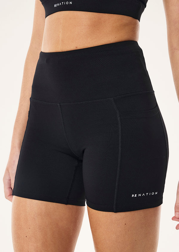 P.e Nation Recalibrate 5" Bike Short In Black