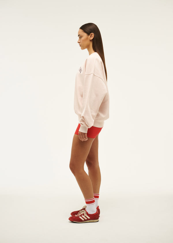 P.e Nation Recreation Sweat In Washed Blush