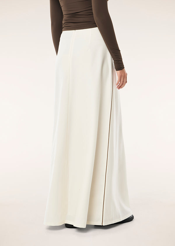 P.e Nation Residency Skirt In Whisper White