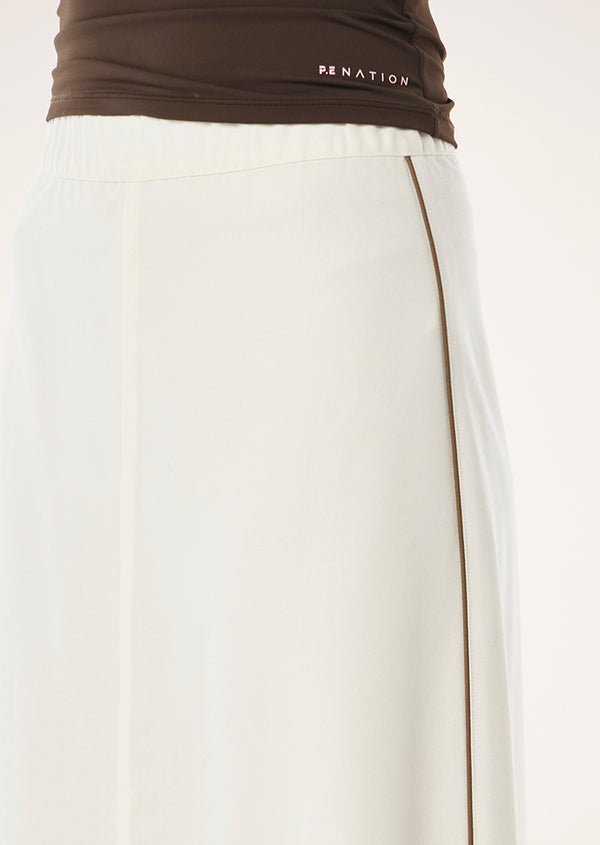 p.e nation Residency skirt in whisper white