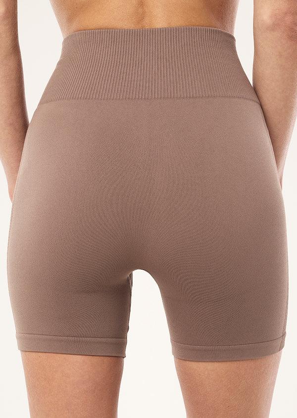 P.e Nation Restore Seamless 5" Bike Short In Fossil