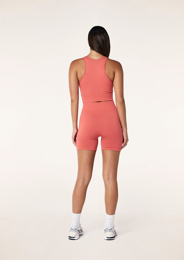 P.e Nation Restore Seamless Tank In Brick Red