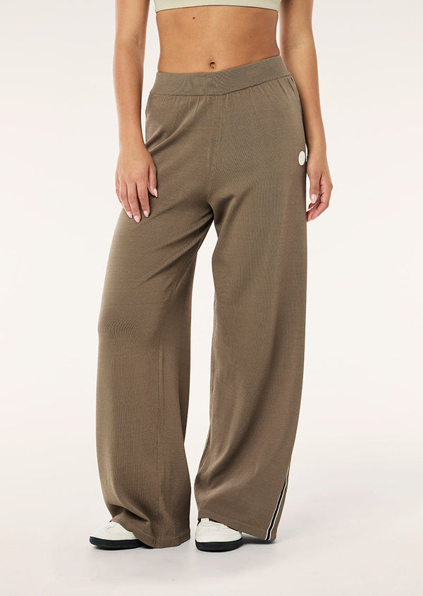 P.e Nation Retreat Knit Pant In Burnt Biscuit