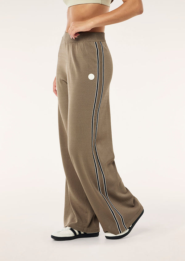 P.e Nation Retreat Knit Pant In Burnt Biscuit