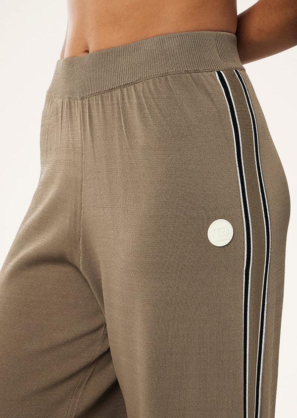 p.e nation Retreat knit pant in burnt biscuit