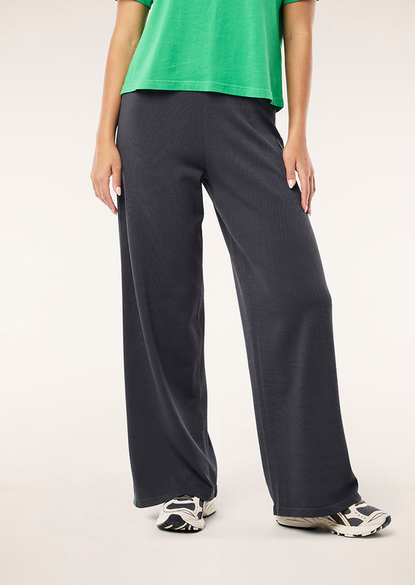 P.e Nation Retreat Knit Pant In Caviar