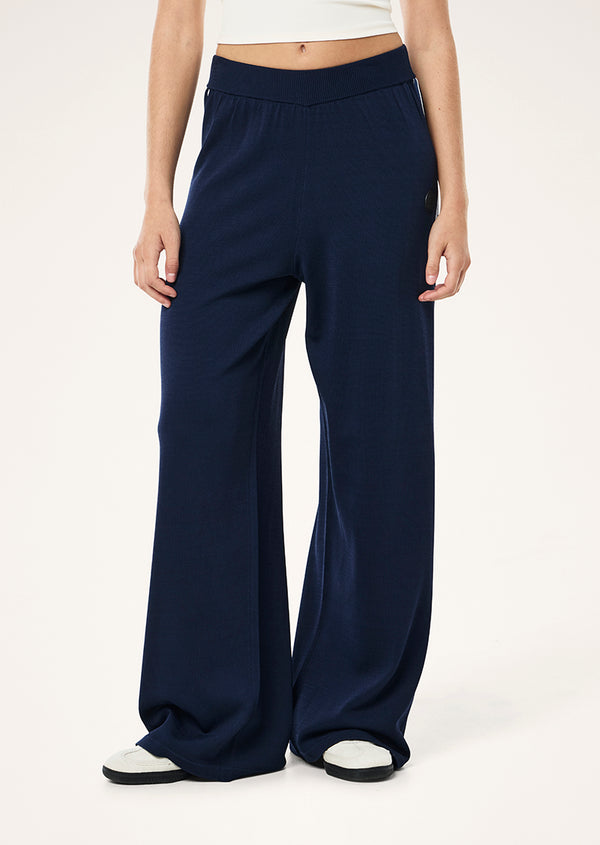 P.e Nation Retreat Knit Pant In Dark Navy