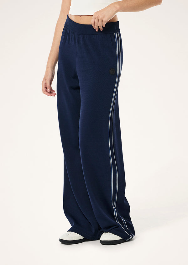 P.e Nation Retreat Knit Pant In Dark Navy