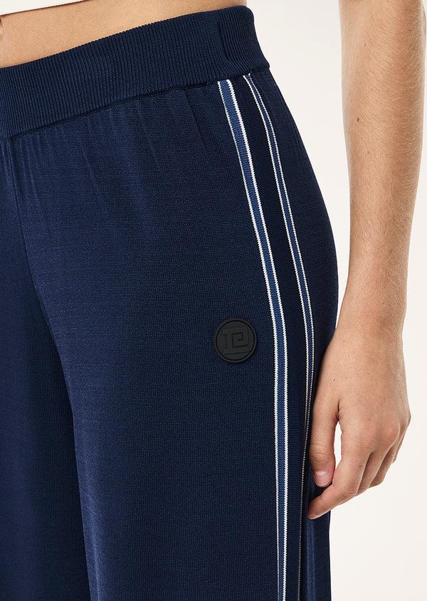 p.e nation Retreat knit pant in dark navy