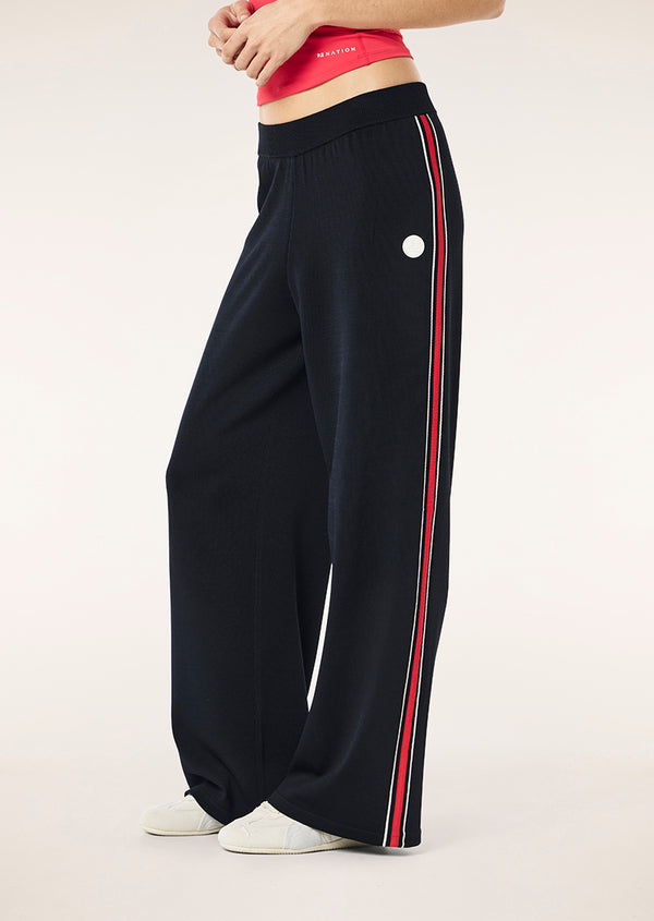 P.e Nation Retreat Knit Pant In Dark Sapphire