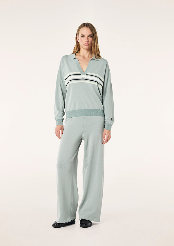 P.e Nation Retreat Knit Pant In Steel