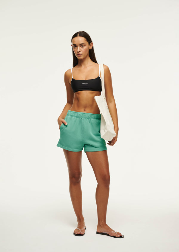 P.e Nation Reverie Short In Washed Evergreen