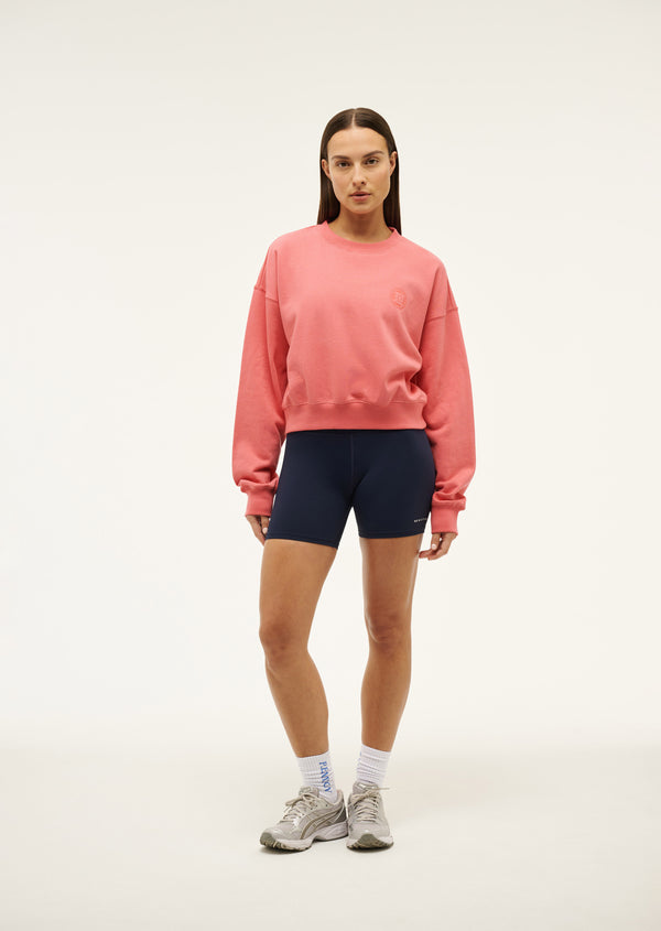 P.e Nation Reverie Sweat In Washed Poppy Red