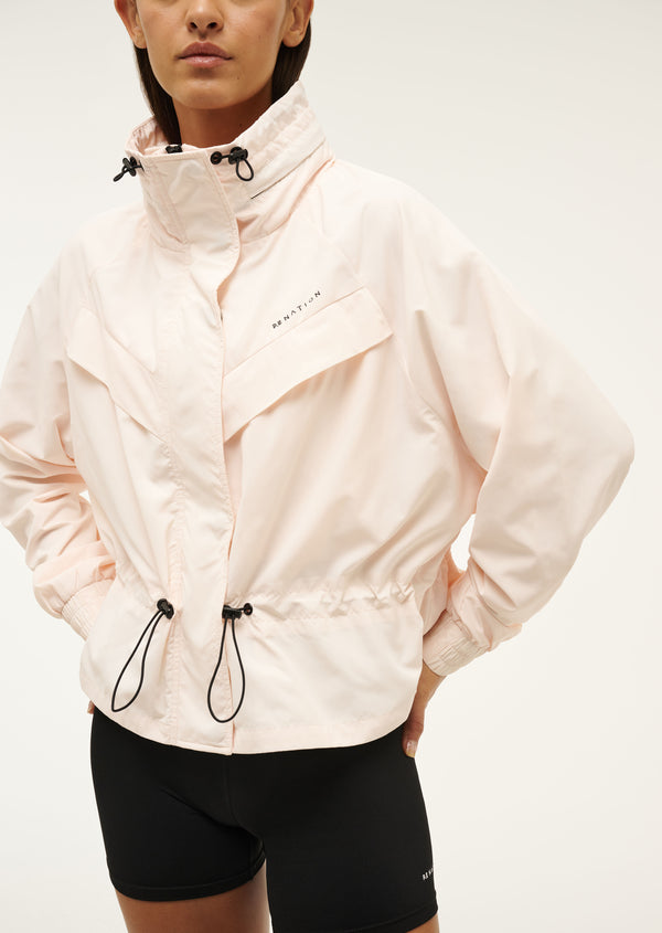 P.e Nation Shelter Jacket In Blush