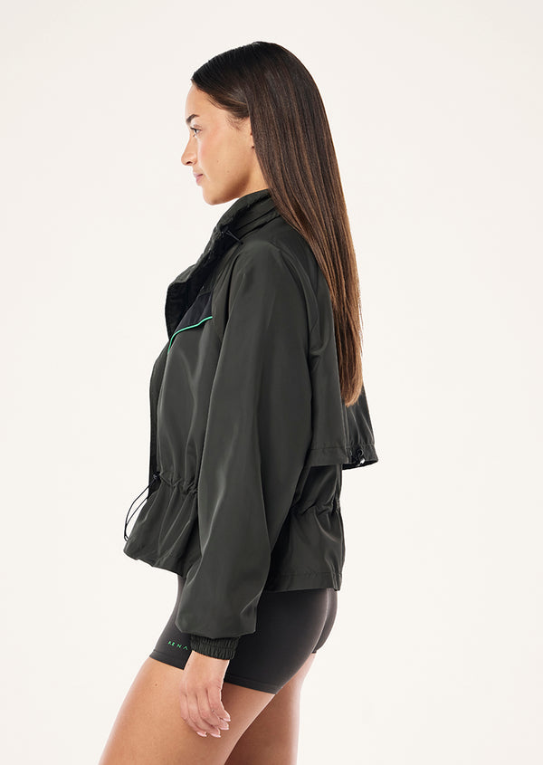 P.e Nation Shelter Jacket In Caviar