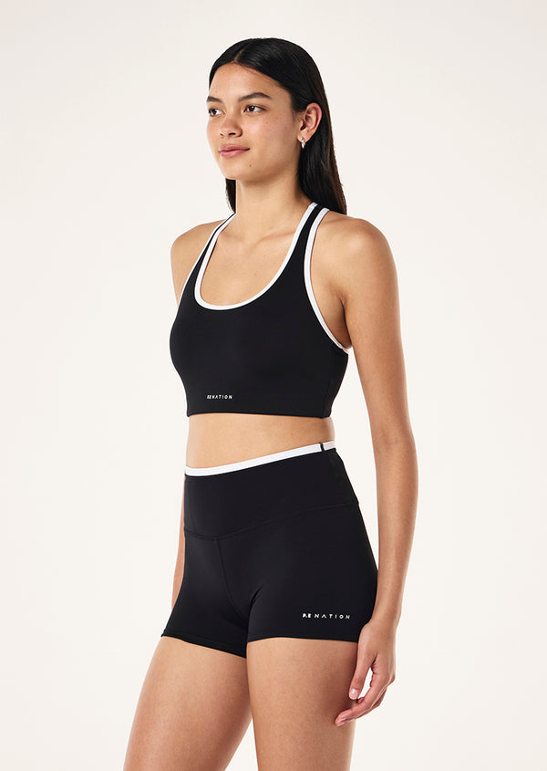 P.e Nation Stellar Sports Bra In Black