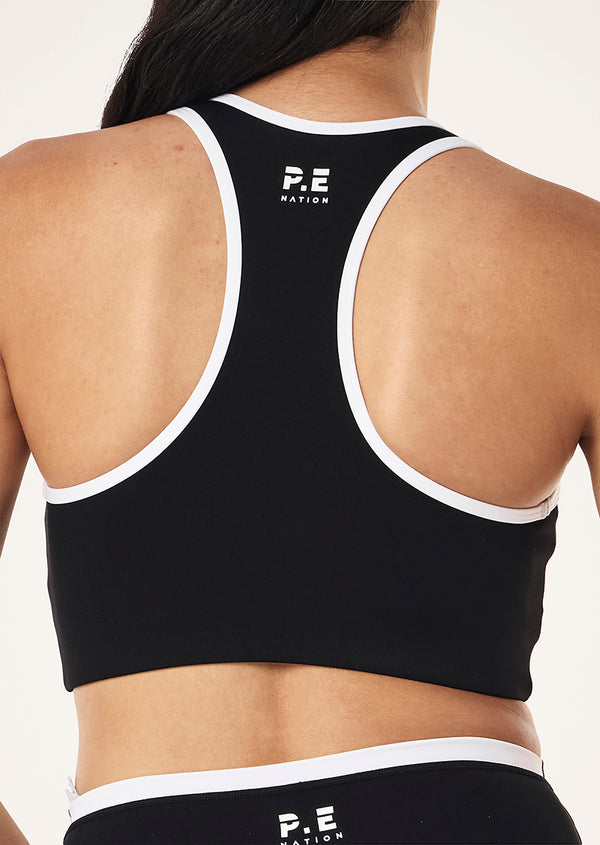 p.e nation Stellar sports bra in black