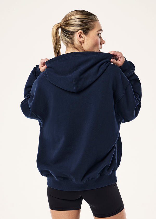 P.e Nation Stride Hoodie In Dark Navy