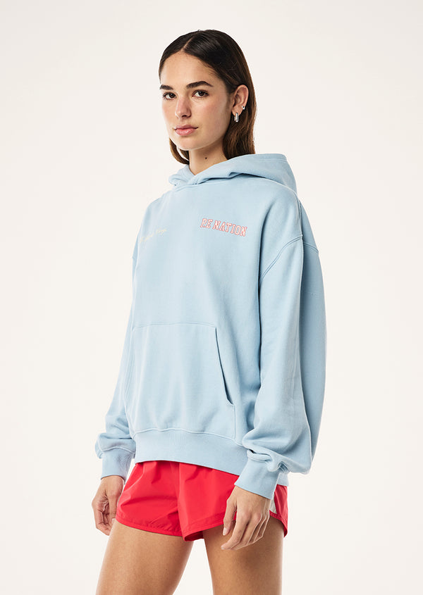 P.e Nation Surge Hoodie In Ice Blue