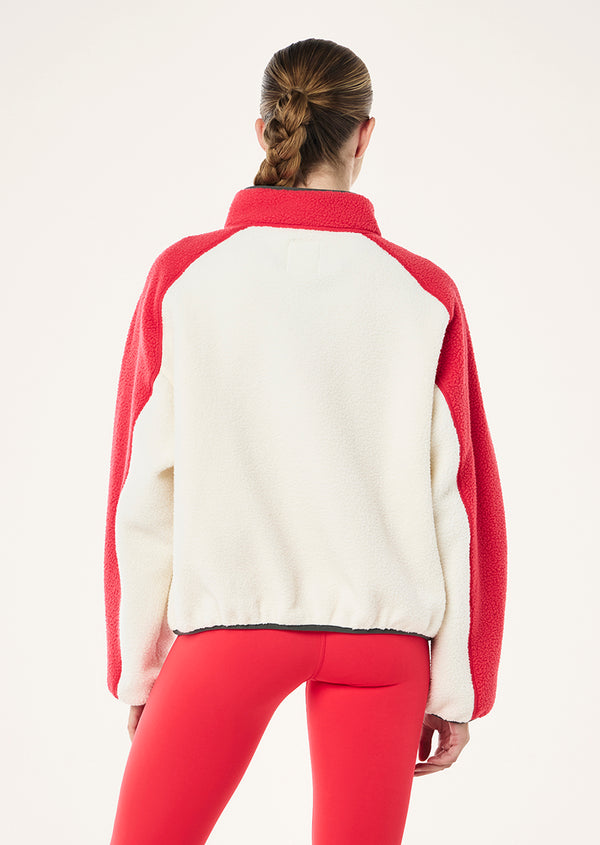 P.e Nation Takeover Jacket In Strawberry