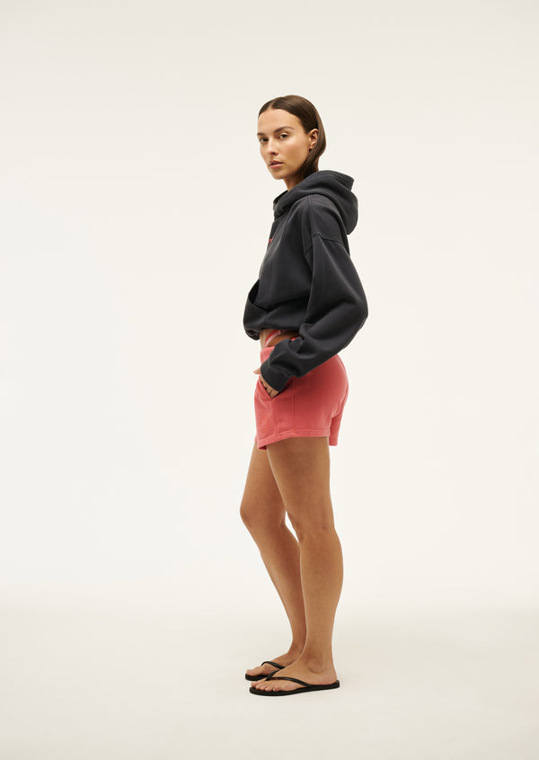 P.e Nation Transition Hoodie In Washed Marine Blue