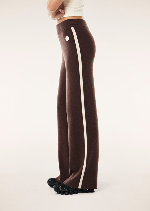 P.e Nation Verge Knit Pant In Espresso