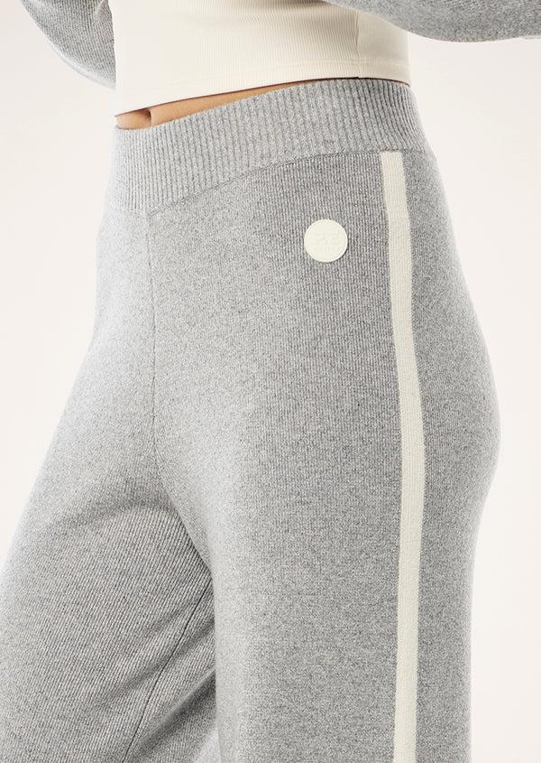 p.e nation Verge knit pant in grey marle