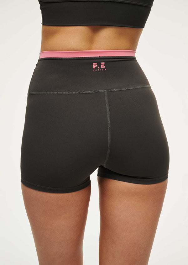 p.e nation Vita 2.5" bike short in asphalt