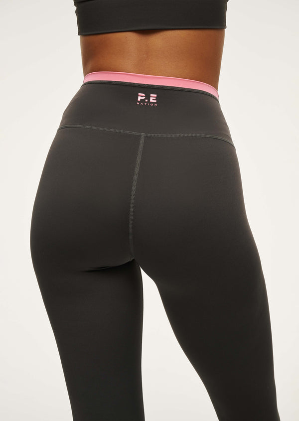 P.e Nation Vita Full Length Legging In Asphalt