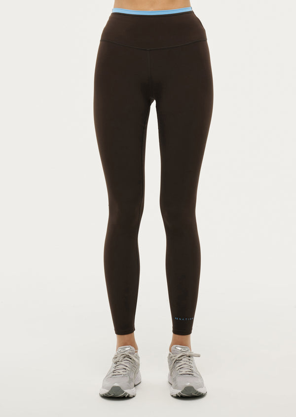 P.e Nation Vita Full Length Legging In Coffee