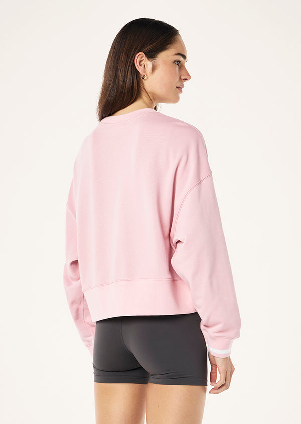 P.e Nation Vita Sweat In Chalk Pink